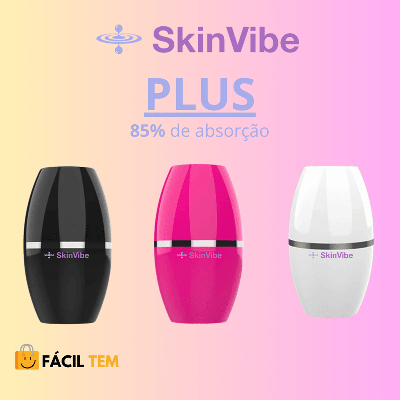 SkinVibe – Rolo Removedor de Oleosidade e Impurezas