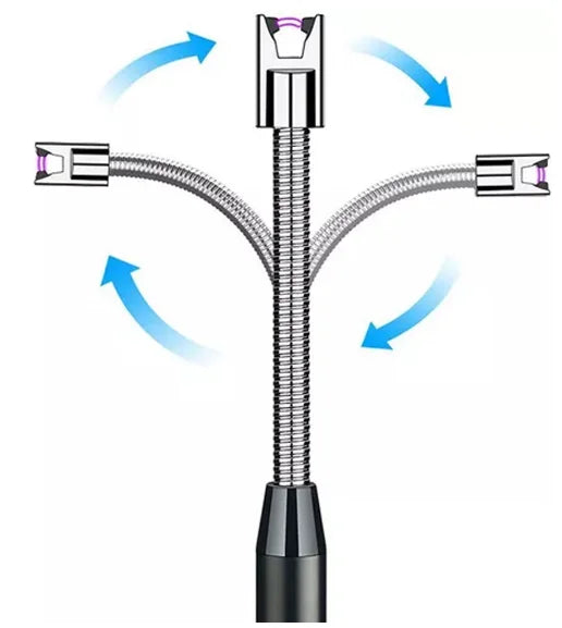 FireFlex - Isqueiro Eletrônico Flexível e Recarregável