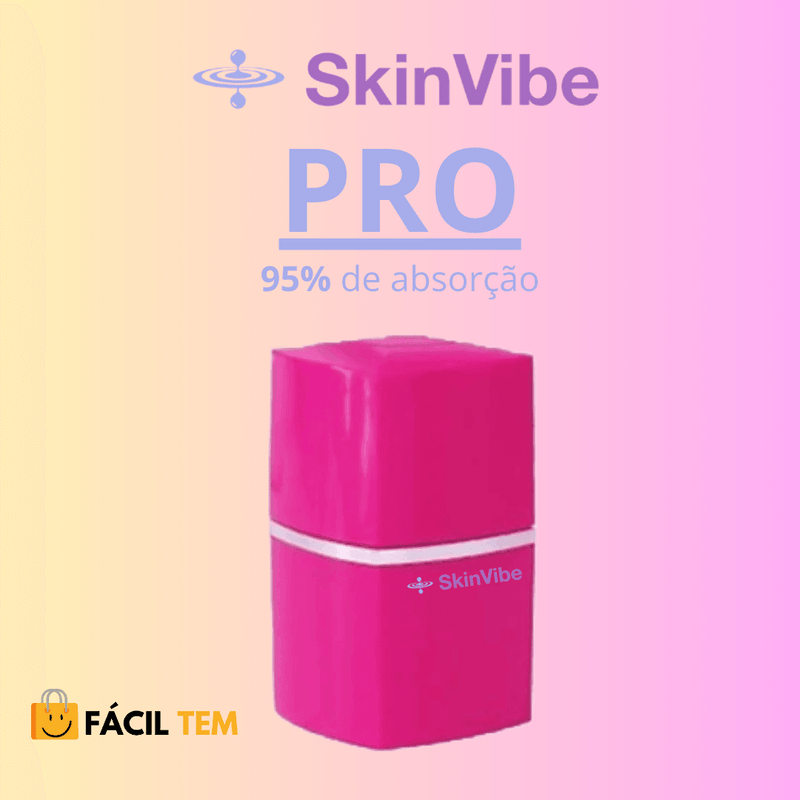 SkinVibe – Rolo Removedor de Oleosidade e Impurezas