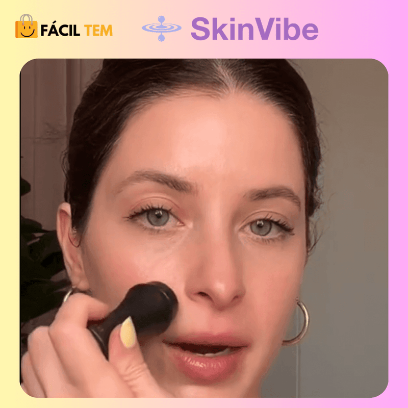 SkinVibe – Rolo Removedor de Oleosidade e Impurezas