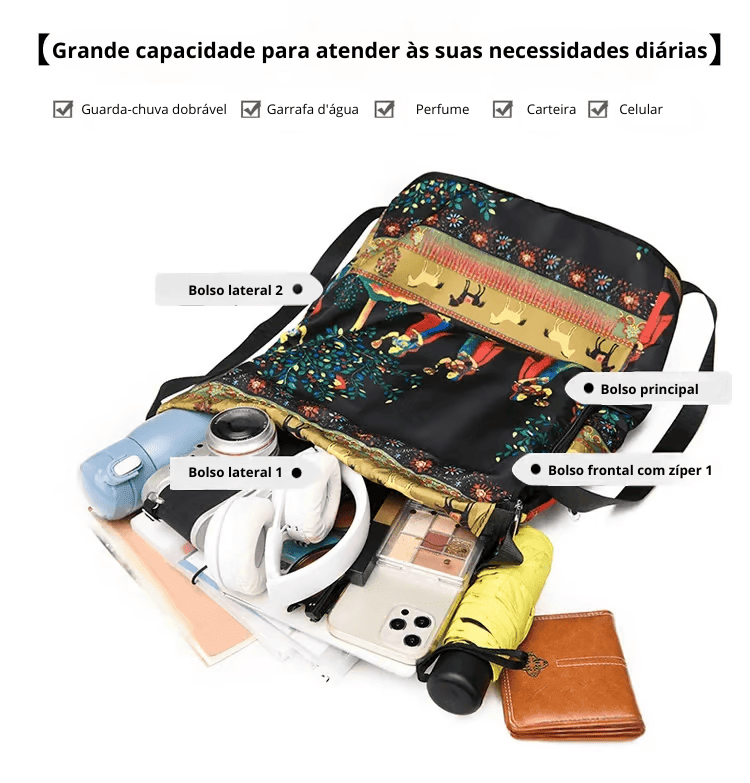 PackGo Dobrável - Mochila Esportiva e de Viagem com Grande Capacidade